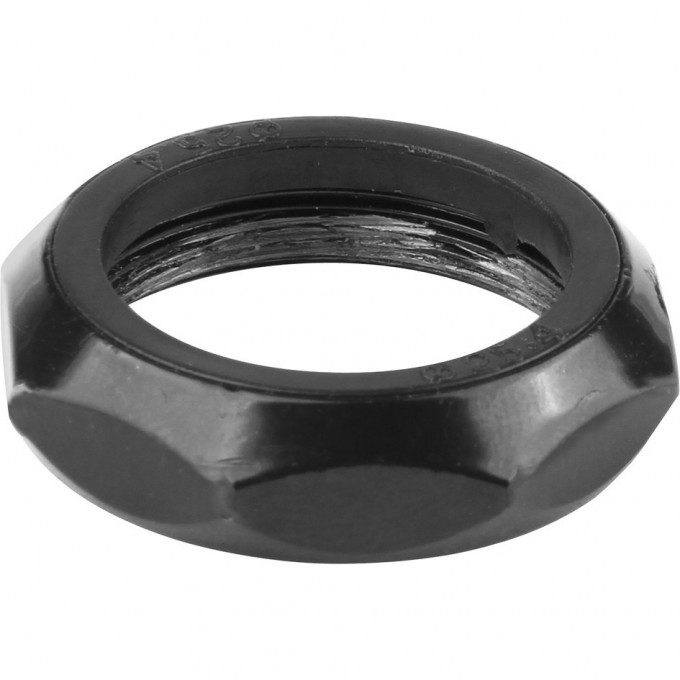 Гайка резьбовой рулевой колонки верхняя 1"1/8 x 26tpi чёрная 170015