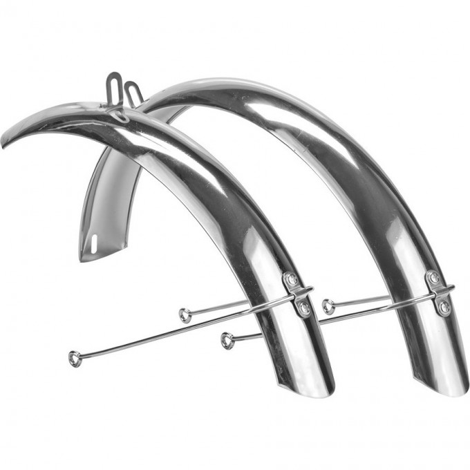 Крылья STELS 16" Flash/Magic/Wind полноразмерные, хромированные 610100