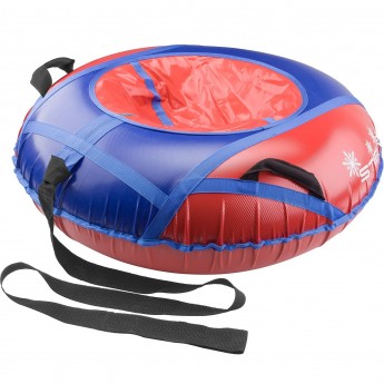 Санки надувные STELS D110см, красно-синие Санки надувные STELS D110см, красно-синие