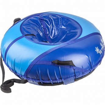 Санки надувные STELS D125 см усиленные, сине-голубые Санки надувные STELS D125 см усиленные, сине-голубые