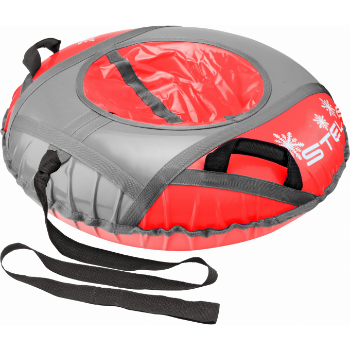 Санки надувные (тюбинг) STELS 110 см тент без камеры СН040.110, красный/красный-серый 2007000071915