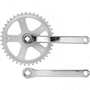 Шатуны HDL-S140 1/2"х1/8" 40Т 152 мм, хромированные