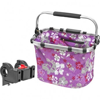 Велокорзина передняя STELS JL-082 сиреневая