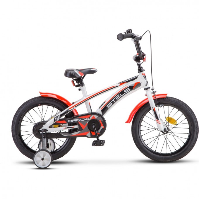 Велосипед STELS 16" Arrow V020 (LU085302) белый/красный 2001000233267