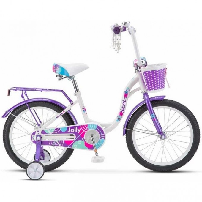 Велосипед STELS 18" Jolly V010 (LU092130) белый, 2023 2008281008898