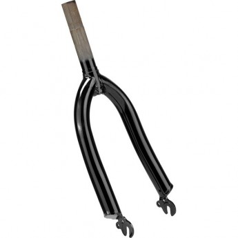 Вилка 16" шток 1" 162 мм чёрная