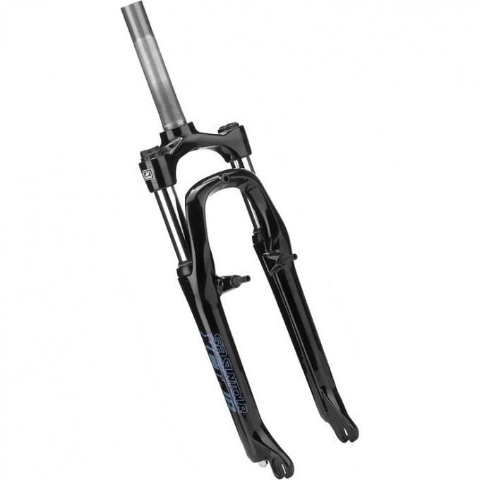 Вилка 24" 1"1/8x156мм SF12-XCT JR SR Suntour чёрная (NAV.440) 110167